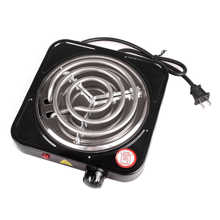 1000W Portable Electric Single Burner Hot Plate Cooktop Stove - Walmart.com