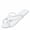 White, variant on ZACPNCV Men's Foldable Flip Flops Travel Portable Beach Sandals Non Slip Soft Sole Summer Vacation Slippers