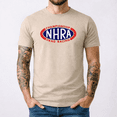 thumbnail image 1 of Nhra National Hot Rod Association Drag Racing Car Auto Unisex T-Shirt V1130364, up to size 3XL., 1 of 4