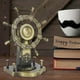 thumbnail image 2 of Modelo de timón de popa de barco Sincero Decoración de escritorio estilo Europeo Bronce, 2 of 9
