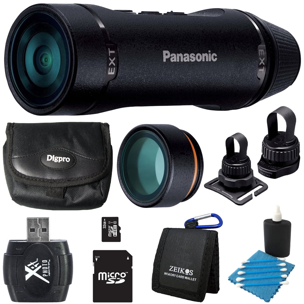Panasonic Pal//HX-A1 Action Camera Memory Card 2 x 64GB microSDXC Class 10 Extreme Memory Card with SD Adapter 2 Pack