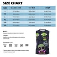 thumbnail image 6 of Invader Zim Men's Tank Top Lightweight Summer Sleeveless Tee Shirt Muscle Tank Tops Workout T-Shirts Casual Athletic Undershirts, 6 of 7