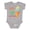AC-Heather Grey, variant on Inktastic Life is Better with Sprinkles Ice Cream Lover Boys or Girls Baby Bodysuit