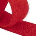 thumbnail image 3 of Country Brook Design® Red Sew On Hook And Loop (2 inch, 25 yards), 3 of 3