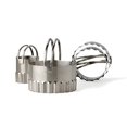 thumbnail image 1 of RSVP Coupe-biscuit Rond en Acier Inoxydable avec Bord Cannelé, Lot de 4, 1 of 3