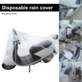 thumbnail image 2 of Soumake Housse de Moto Résistante à l'Usure et à la Poussière, Transparente, Portable et Imperméable, Accessoires de Vélo, 2 of 8