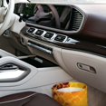thumbnail image 7 of Wukai Bees on Hive Honeycomb Print Car Trash Can - Easy to Clean Hanging Garbage Bin - Removable Liner - Leak-Car Garbage Can - Waterproof Trash Can for Car and SUV, 7 of 7