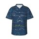 thumbnail image 1 of Balery Shark Camisas hawaianas de manga corta para hombre, camisas playeras de corte holgado, camisas de vacaciones con botones,Large, 1 of 7