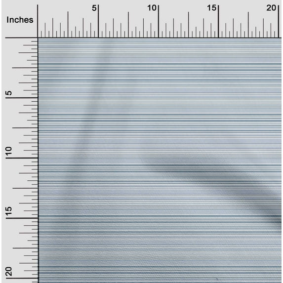 oneOone Organic Cotton Voile Fabric Texture Stripe Print Fabric BTY 42 Inch Wide