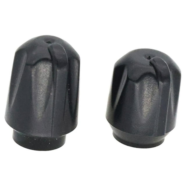 Milaget 2 Pieces Radio Volume Channel Knob Accessories for Long Service Life Durable