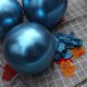 thumbnail image 5 of 50 globos metálicos de látex de 12 pulgadas, gruesos, decorativos, para fiestas, cumpleaños, bodas, baby showers, reuniones, festivales, color azul., 5 of 7