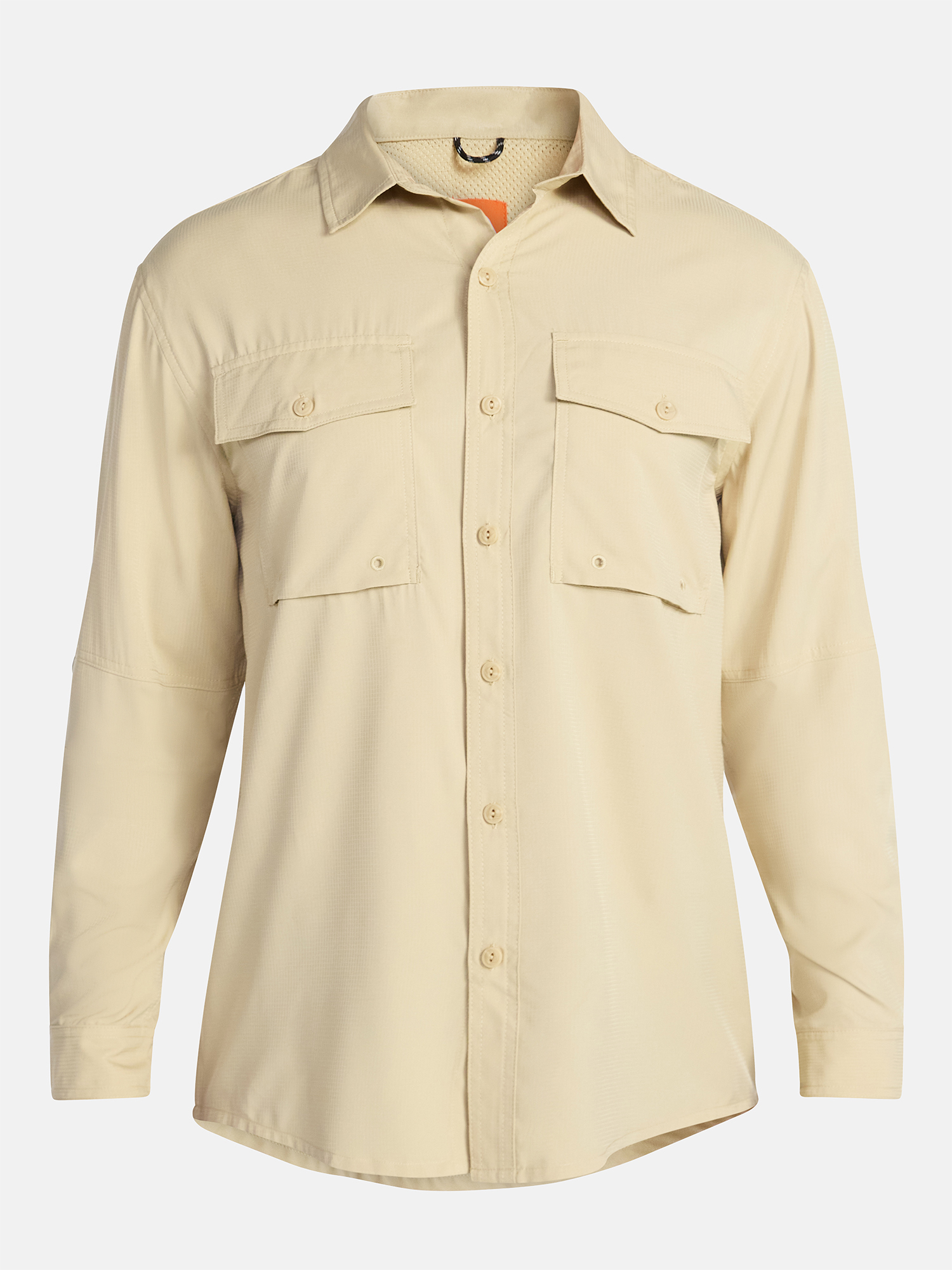 Ozark Trail Men's and Big Men's Upstream Shirt with Long Sleeves, Sizes S-3XL