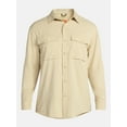 thumbnail image 5 of Ozark Trail Men's and Big Men's Upstream Shirt with Long Sleeves, Sizes S-3XL, 5 of 7