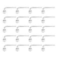thumbnail image 3 of Air Conditioning Aluminum Joint, Angled 90 Degrees Celsius Ar Air Conditioner Connector High Hardness 20PCS High Accuracy  For Truck, 3 of 8
