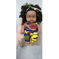 thumbnail image 3 of Xqxayjr under $5 BlackBabyDoll, BlackBabyDoll 8 Inch, Cute Curly Hair VinylBabyToy, African American Reborn Doll forChildren, RealisticBabyDoll, 3 of 5