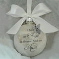 thumbnail image 4 of Bola de plumas transparente, adorno de memoria, adorno para árbol de Navidad, regalo de Navidad, decoración de Ángel, 4 of 4