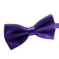 thumbnail image 1 of Songbirdth Bowtie,Bow Tie Solid Color Wear Easily Polyester Adjustable Bow Tie Pre Tied for Formal Occasions, 1 of 6