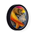 thumbnail image 4 of CafePress - Cat Mermaid 30 - 10" Quartz Analog Battery-Powered Modern Wall Clock, Unique, 4 of 5