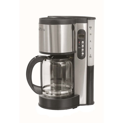Delfino DLFC381 Coffee Maker, Stainless Steel