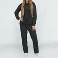 thumbnail image 5 of Women's Casual Hooded Tracksuit Outfit Soft Jogger Set with Pocket for Daily Wear Pullover Long Sleeve Comfy Tops, 5 of 8