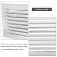 thumbnail image 2 of OULII Grille d'Aération en Acier Inoxydable Installation Murale Installation Facile Lot de 1, 2 of 8