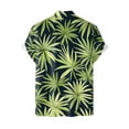 thumbnail image 6 of Mens Hawaiian Shirt Short Sleeve Button Down Shirts Tropical Floral Summer Beach Shirts,S-3XL, 6 of 7