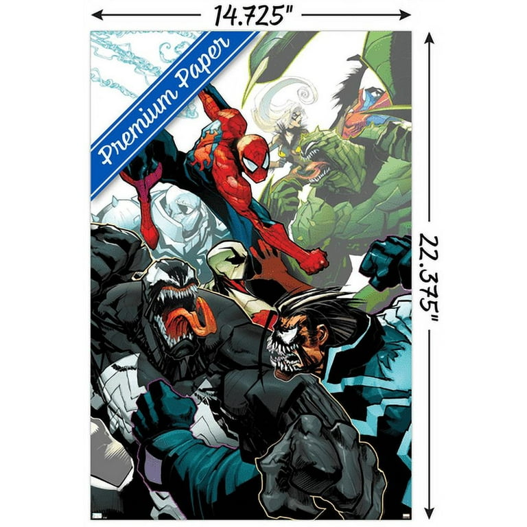 Venom Along Came A Spider Comic Book Poster Spider-Man - Poster