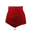 thumbnail image 4 of Guardoinrt Bas de Maillot de Bain Taille Haute Aguichant Choix pour la Mode et le Confort Rouge P, 4 of 6
