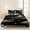 Midnight, Amber Gold, Slate, Charcoal, variant on 3 Pieces Queen Quilt Set,Golden Moons Mystical Evening Soft Bedding Sets with 1 Quilt & 2 Pillow Shams,Celestial Cloud Black Sky Summer Bedspread Lightweight Coverlet Comforter for All Season