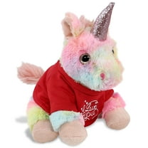DolliBu I Love You Valentine Plush Grey Wolf - Cute...