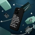 thumbnail image 3 of DistinctInk MagSafe Tough Case for Apple iPhone 14 Pro Max (6.7" Screen) - Caterpillar Though World Was Over Butterfly - Shockproof Protection, 3 of 6