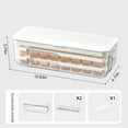 thumbnail image 3 of Ice Tray With Lid And Storage Bin For Freezer, Ice Cubes Making, Freezer Ice Cubes Box, Second Out Of The Ice Ice Tray New, 3 of 7