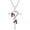 Ladybug, variant on Bee Necklace for Women 925 Sterling Silver Bee Cross Pendant Necklaces Penadant Double Bumble Bees Necklace for Women Birthday Jewelry Gifts