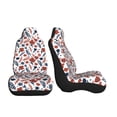 thumbnail image 3 of Pofeuu Red Blue Leaves Print Automotive Car Seat Covers Flat Cloth Full Set Seat Covers,Car Seat Covers front seats for Cars Trucks and SUVs-2 PCS, 3 of 9