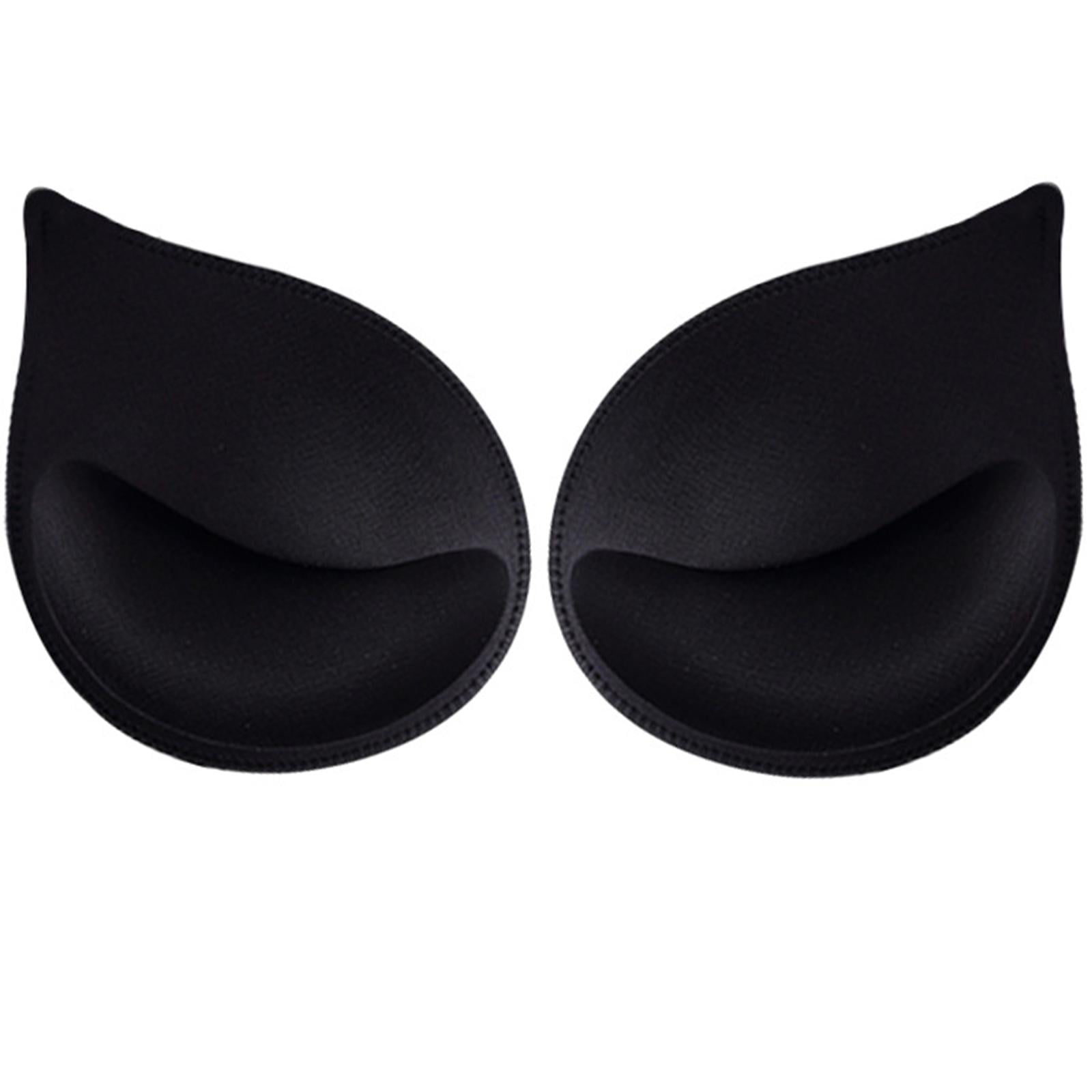 Triangle Bra Pads Inserts Sponge Pads Bra Cups Inserts Removable Push up  Breathable Soft Chest Push up Insert Pads for Skin