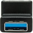 thumbnail image 2 of Tripp Lite USB 3.0 SuperSpeed Adapter, USB-A to USB-A, M/F, Down Angle, Black, 2 of 3