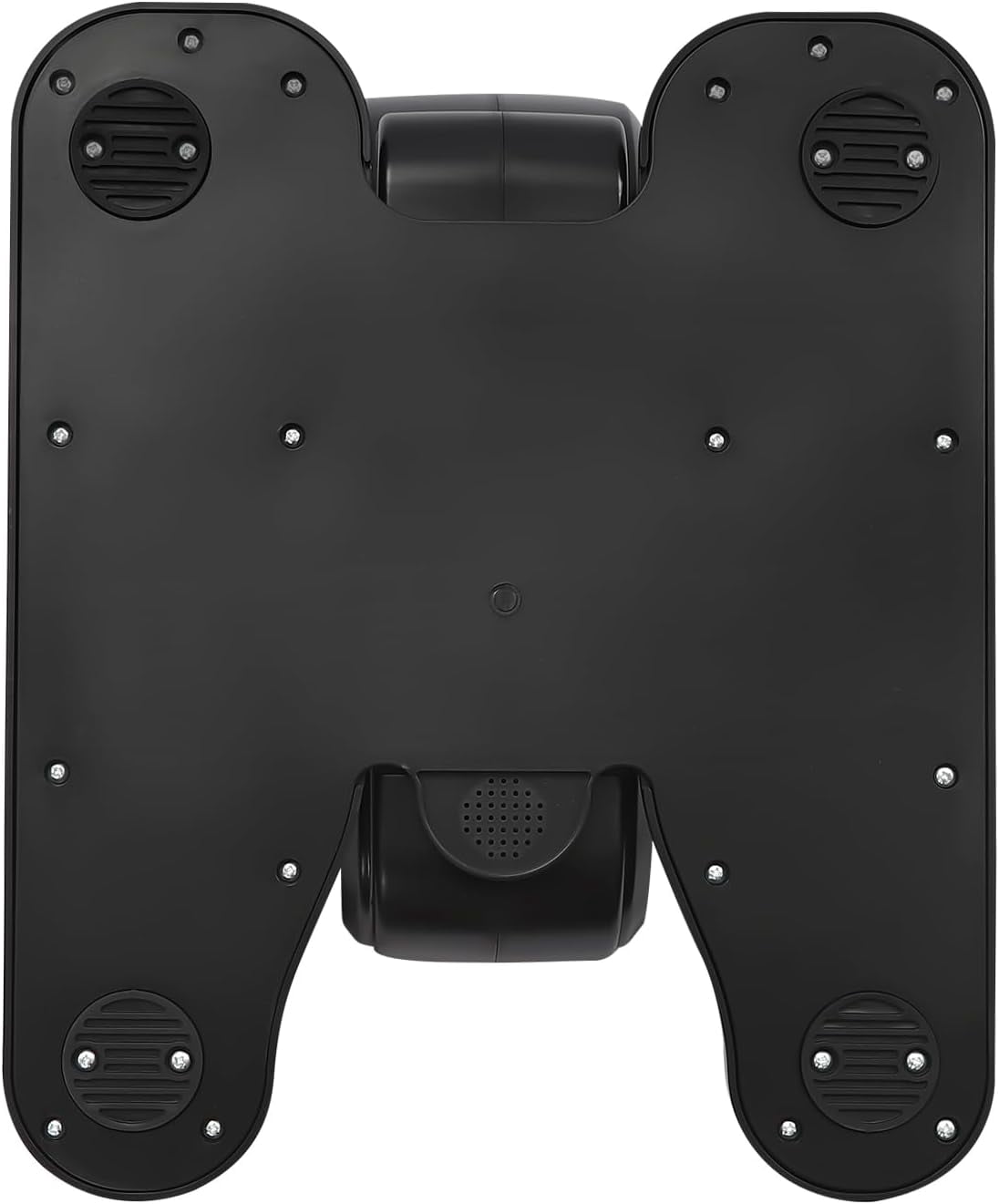 50W Under Desk Elliptical Machine Five-Speed Regulation Electric Seated Foot Pedal Exerciser Mini Elliptical Machines for Seniors Leg Exerciser with Remote Control, LED Screen for Home Office