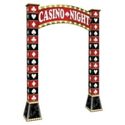 Beistle - Casino 3-D Archway Prop - 7' 7½" x 5' 2¾" - Pack of 1