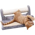 thumbnail image 2 of Postes rascadores y almohadillas cubiertas con pelota de juego, perfectos para gatitos y gatos Rojo Verde, 2 of 3