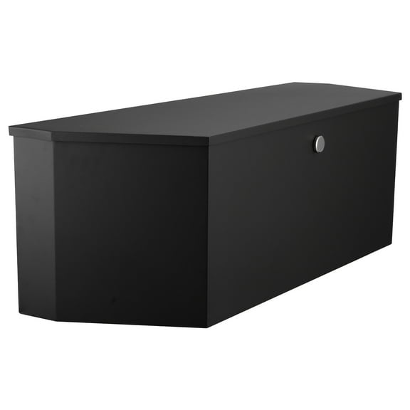 KFFKFF Storage Box for Trailer Tongue, Constructed from Carbon Steel, Robust Trailer Storage Box with Lock and Keys, Functional Utility Box for Pickup Truck Bed and RV Trailer, Dimensions: 36"x12"x12