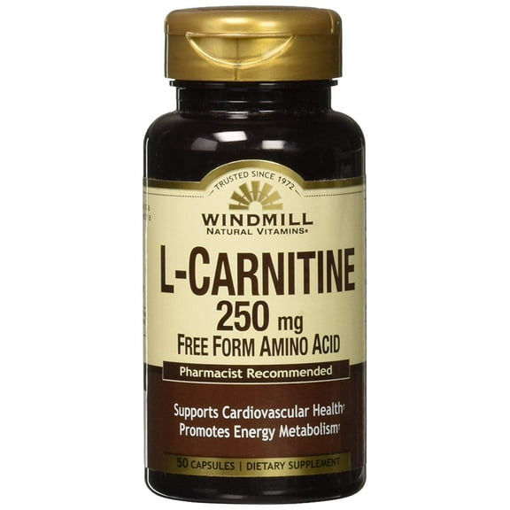 L-CARNITINE CAPS 250 MG WMILL Size: 50