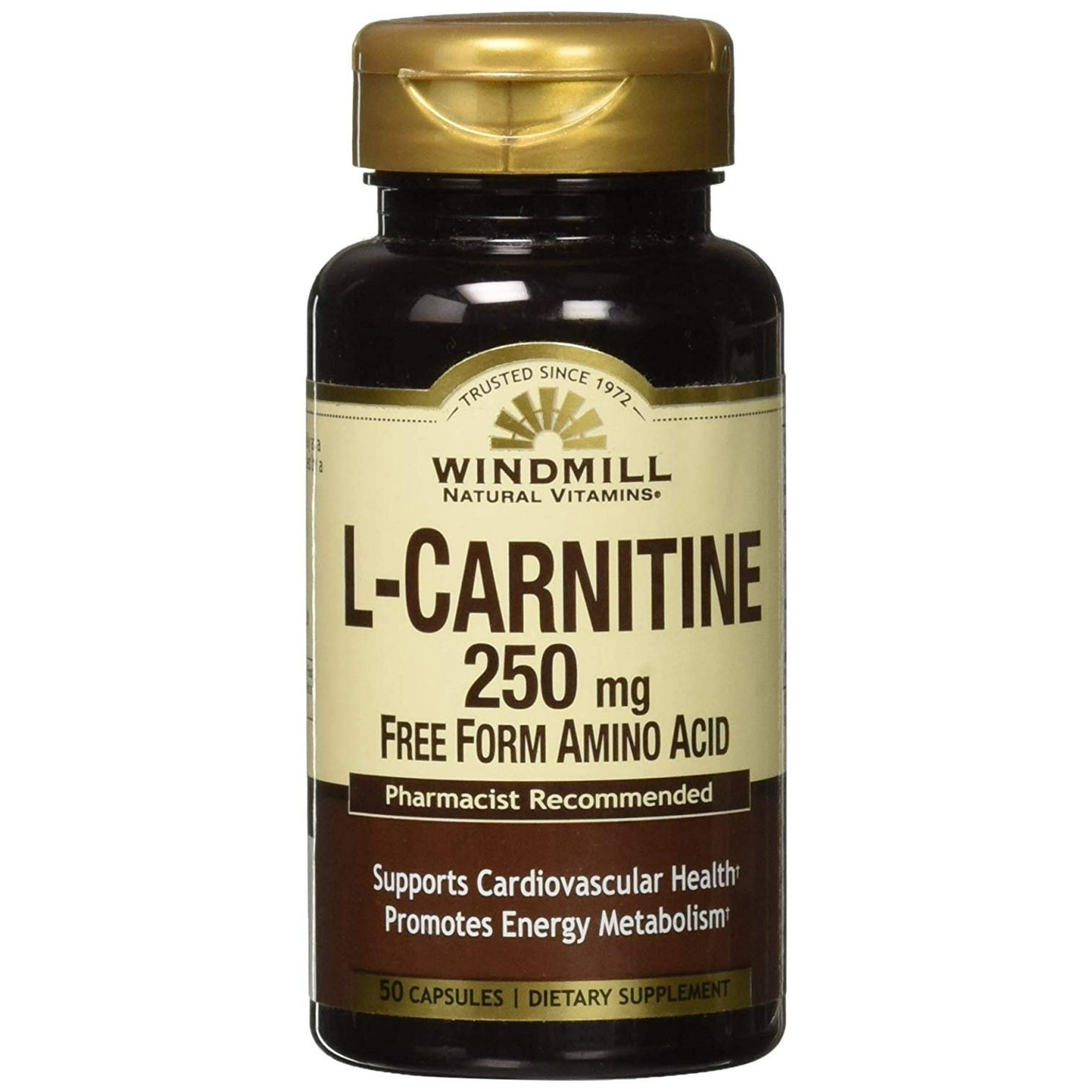 L-CARNITINE CAPS 250 MG WMILL Size: 50