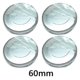 thumbnail image 1 of 4 Uds. Tapas centrales de cubo de rueda de coche 56mm 59mm 60mm 64mm 68mm cubierta para Opel Mokka Insignia Zafira Corsa T, 1 of 5