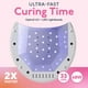 thumbnail image 4 of SUNUV SUN2C Luz UV de 48 W para uñas, lámpara de uñas LED UV con 4 ajustes de temporizador, luces de curado compatibles con todos los esmaltes de gel rosa, 4 of 5