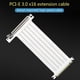 thumbnail image 4 of Extensor de cable de canalización vertical blanco 16x de Pcie 3.0 X16 para Gtx YONGSHENG, 4 of 5