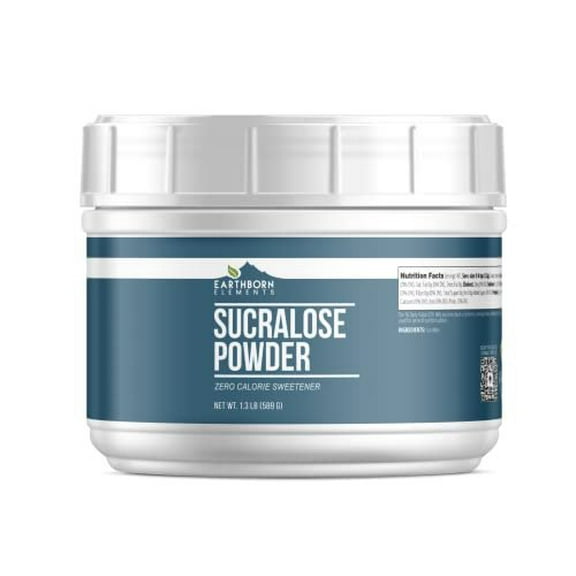 Earthborn Elements Sucralose Powder 1.3 lb, Cooking & Baking, Zero Calorie Sugar Alternative, Sweetener