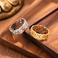 thumbnail image 2 of Adjustable Rings Lightweight Comfortable Anti-Oxidation Ring Exquisite Craftsmanship Versatile Open Ring for Women, 2 of 8