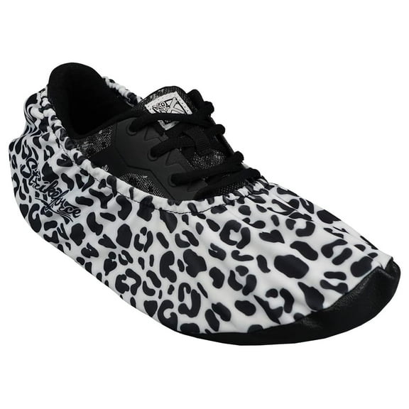 Flexx Bowling Shoe Cover - White Leopard
