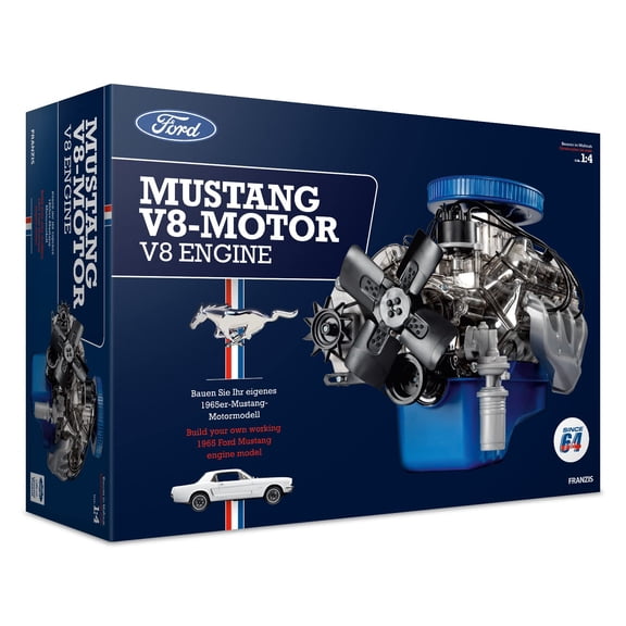 Franzis 67501 Ford Mustang Engine Model, Transparent