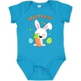 thumbnail image 3 of Inktastic Happy Easter Bunny with Eggs and Carrot Boys or Girls Baby Bodysuit, 3 of 5